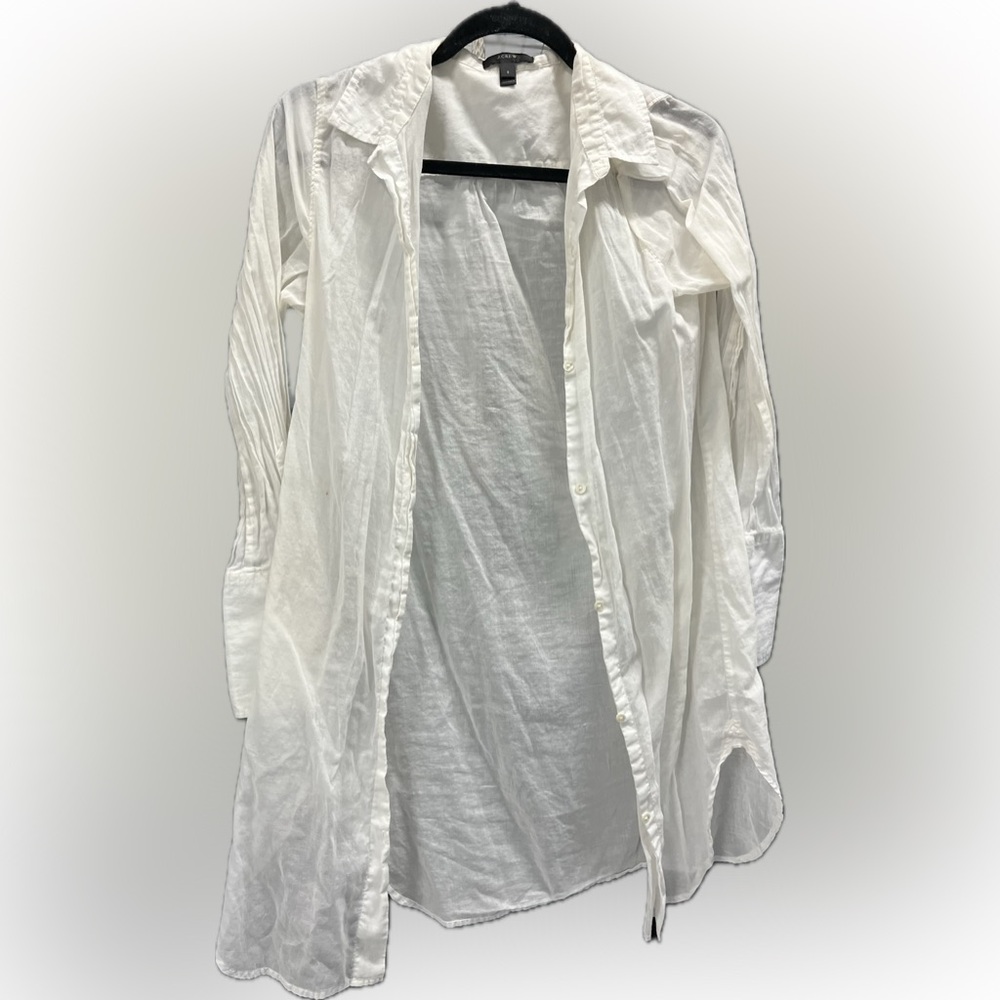 J. Crew	Classic-fit Beach Shirt in Linen-Cotton Blend
